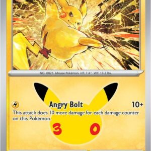 tcg-716318 Pikachu - 052/128 | 052/128 | Holofoil | ME: 30th Celebration