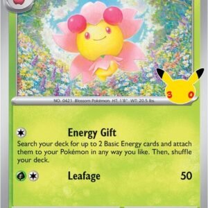 tcg-716441 Cherrim | 007/128 | Holofoil | ME: 30th Celebration