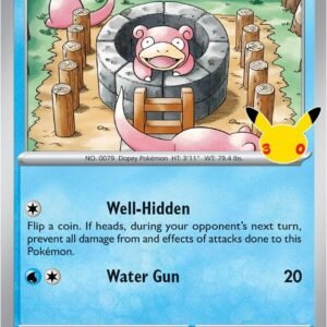 tcg-716449 Slowpoke | 016/128 | Holofoil | ME: 30th Celebration