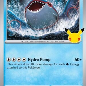 Kyogre | 019/128 | Holofoil | ME: 30th Celebration