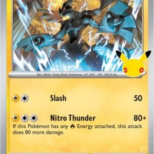 tcg-716456 Zekrom | 056/128 | Holofoil | ME: 30th Celebration