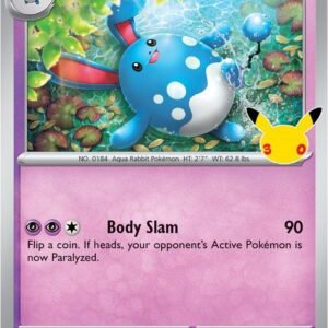tcg-716467 Azumarill | 068/128 | Holofoil | ME: 30th Celebration