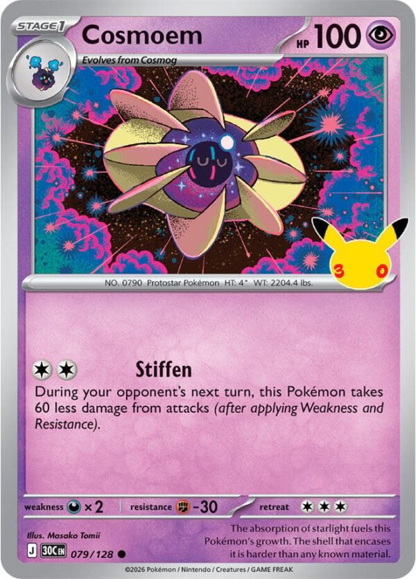 tcg-716475 Cosmoem | 079/128 | Holofoil | ME: 30th Celebration