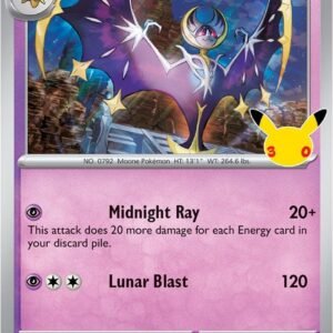 Lunala | 080/128 | Holofoil | ME: 30th Celebration