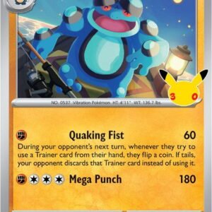 tcg-716480 Seismitoad | 084/128 | Holofoil | ME: 30th Celebration