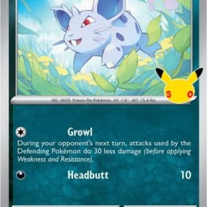 tcg-716483 Nidoran F | 087/128 | Holofoil | ME: 30th Celebration