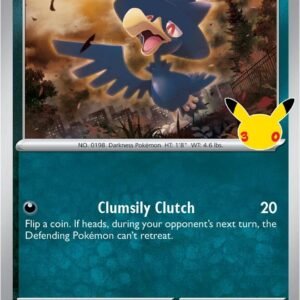 tcg-716486 Murkrow | 093/128 | Holofoil | ME: 30th Celebration