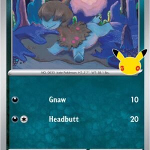 tcg-716490 Deino | 097/128 | Holofoil | ME: 30th Celebration