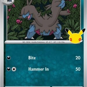 tcg-716491 Zweilous | 098/128 | Holofoil | ME: 30th Celebration