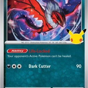 tcg-716493 Yveltal | 100/128 | Holofoil | ME: 30th Celebration