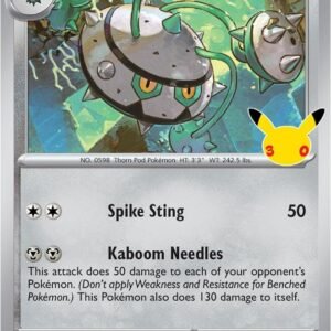 tcg-716497 Ferrothorn | 104/128 | Holofoil | ME: 30th Celebration