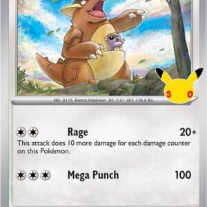 Kangaskhan | 114/128 | Holofoil | ME: 30th Celebration