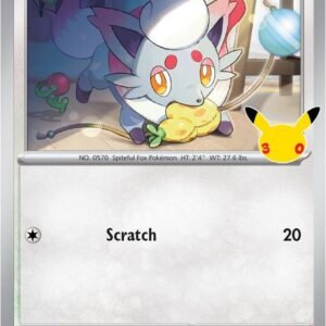 Hisuian Zorua - 122/128 | 122/128 | Holofoil | ME: 30th Celebration