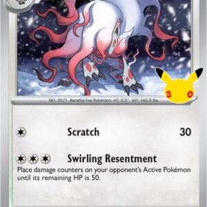 tcg-716512 Hisuian Zoroark | 123/128 | Holofoil | ME: 30th Celebration